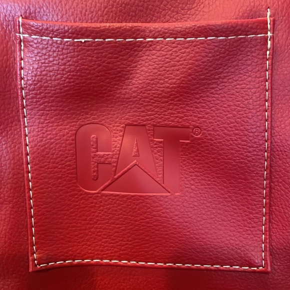 CAT Red Promo Laptop Bag New - Picture 3 of 5